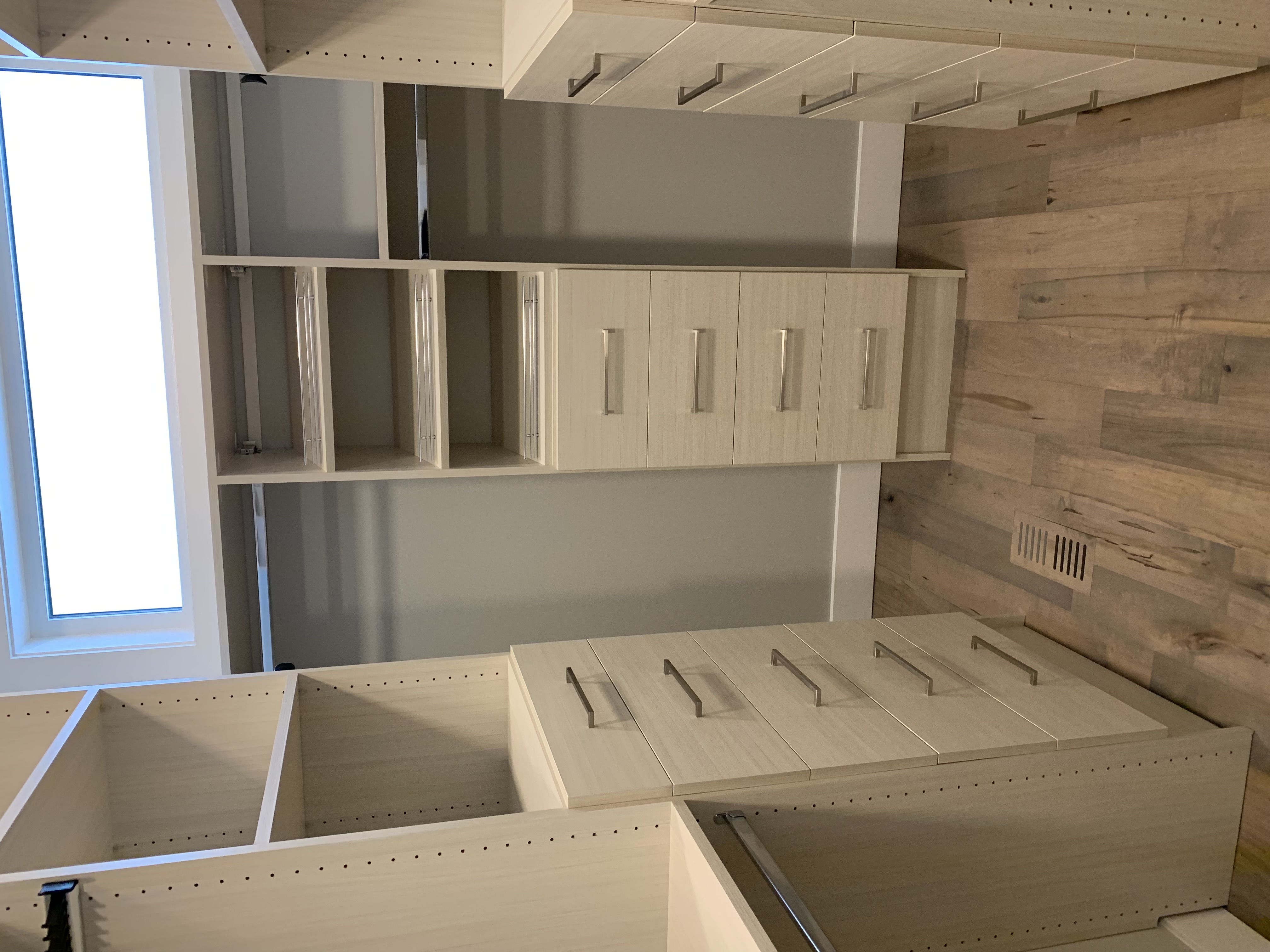 Shelving project in Fort Saskatchewan