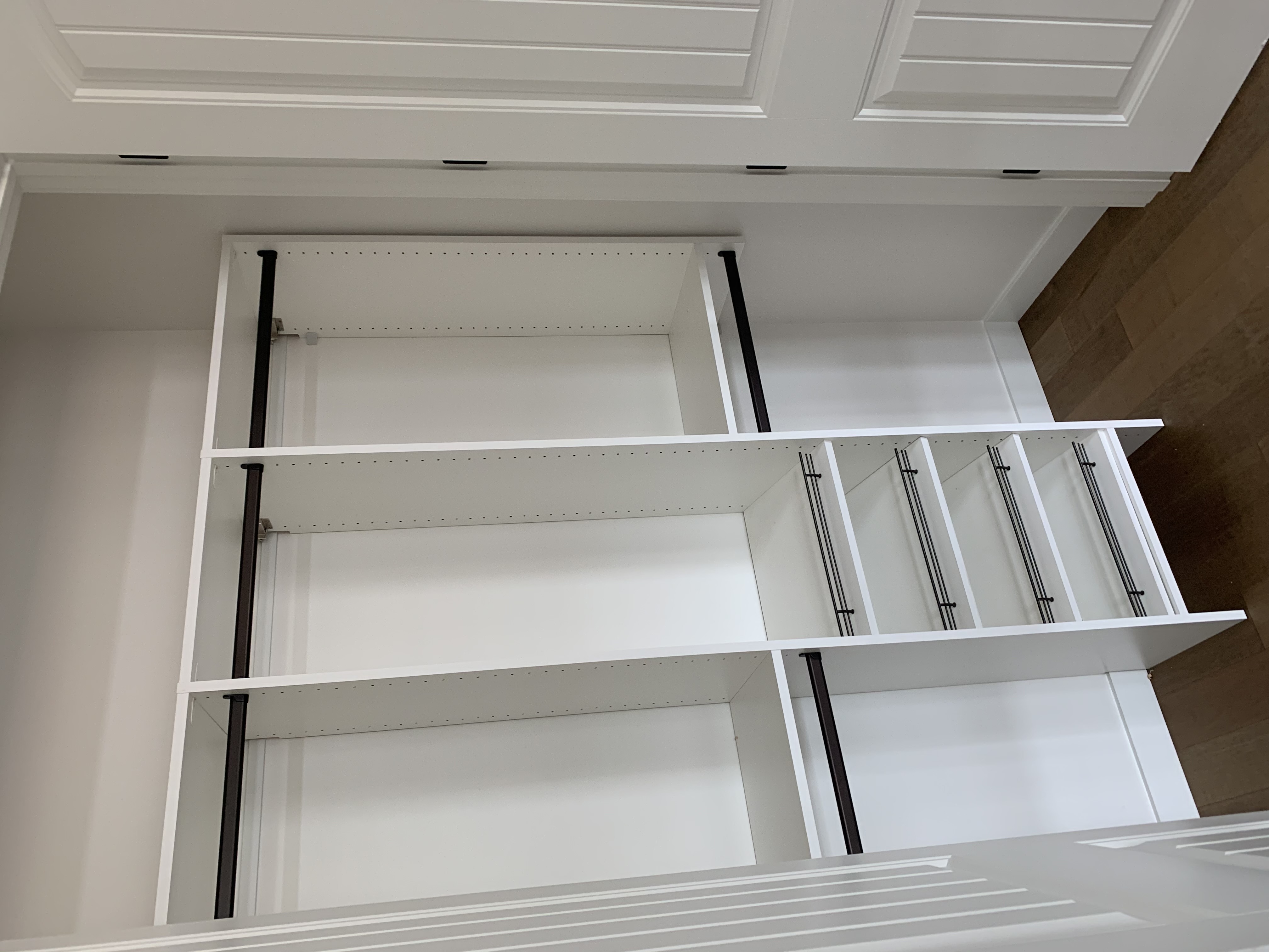 Shelving project in Spruce Grove