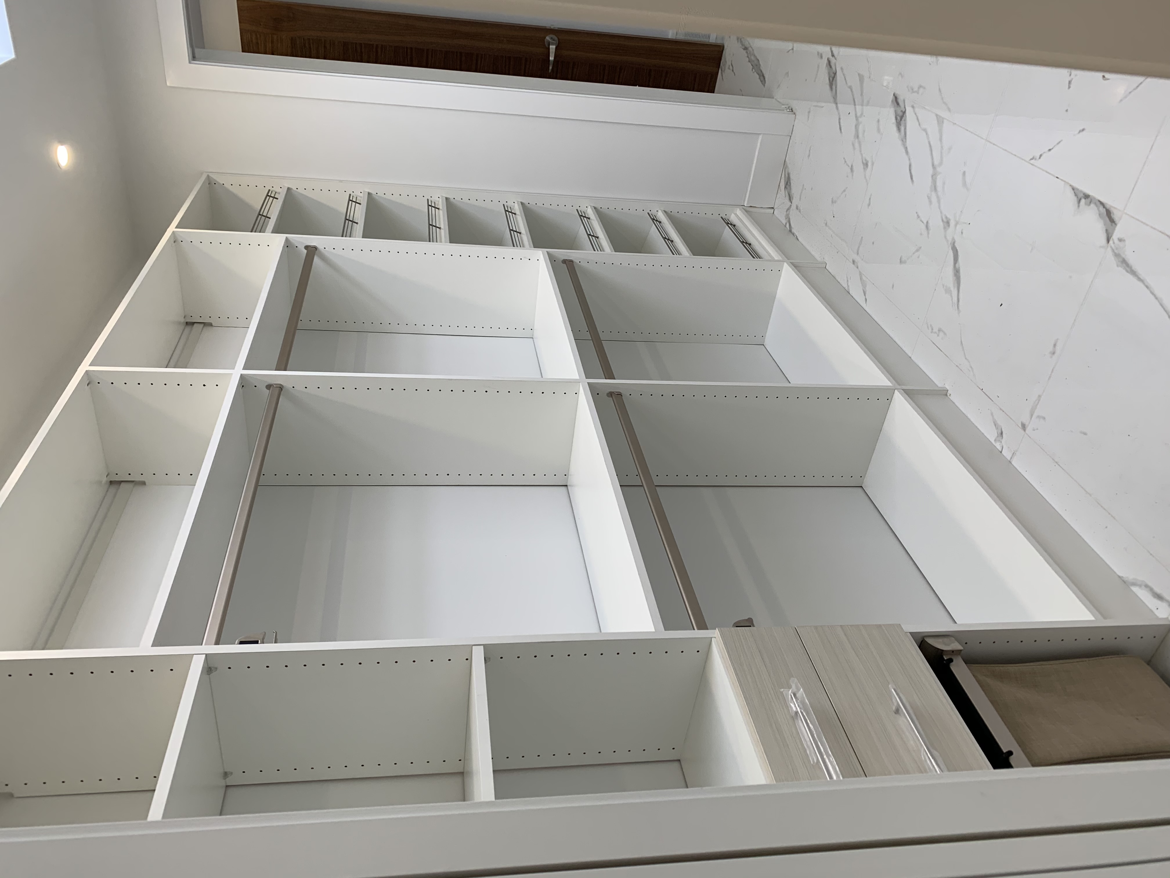 Shelving project in Fort Saskatchewan