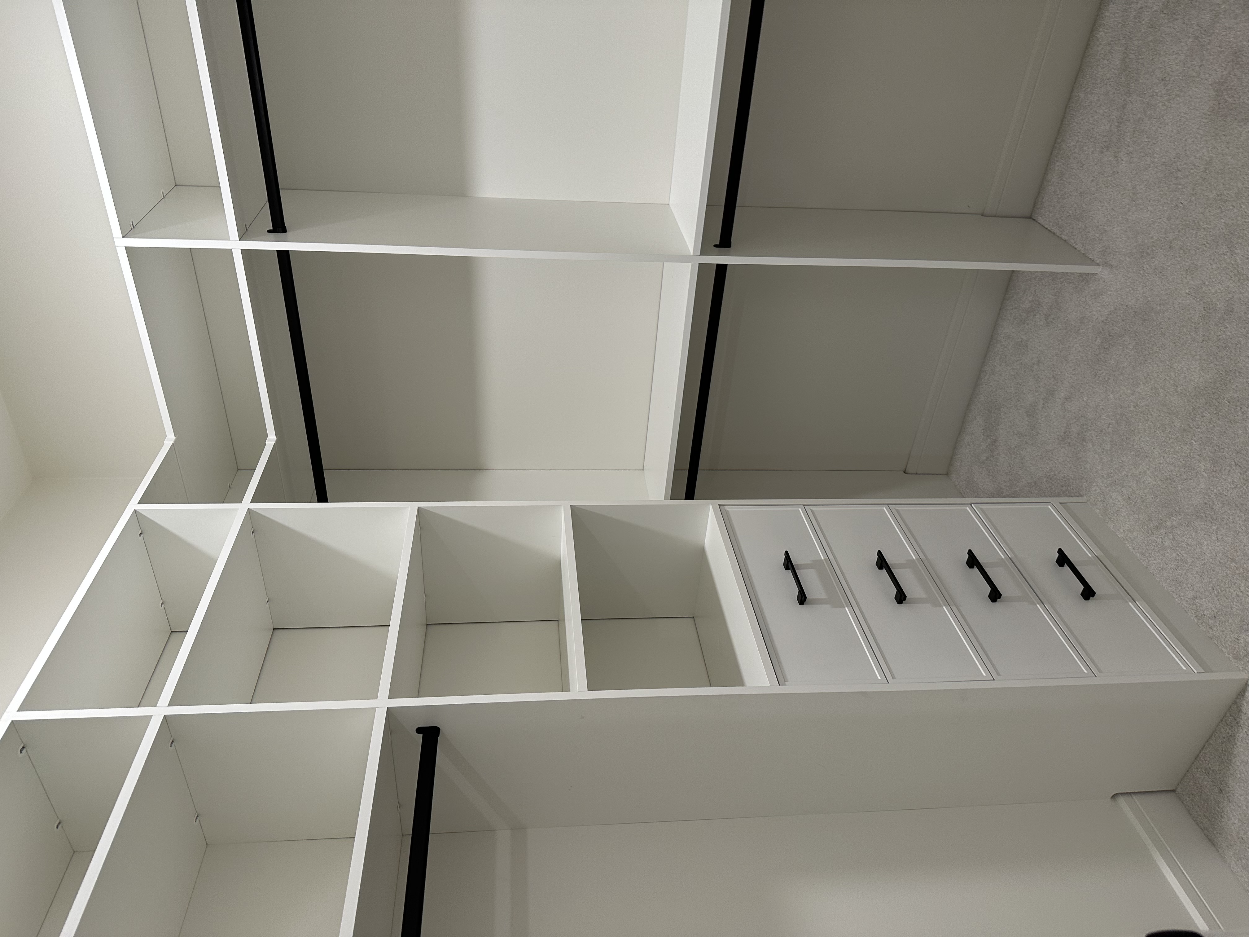 Shelving project in Stony Plain