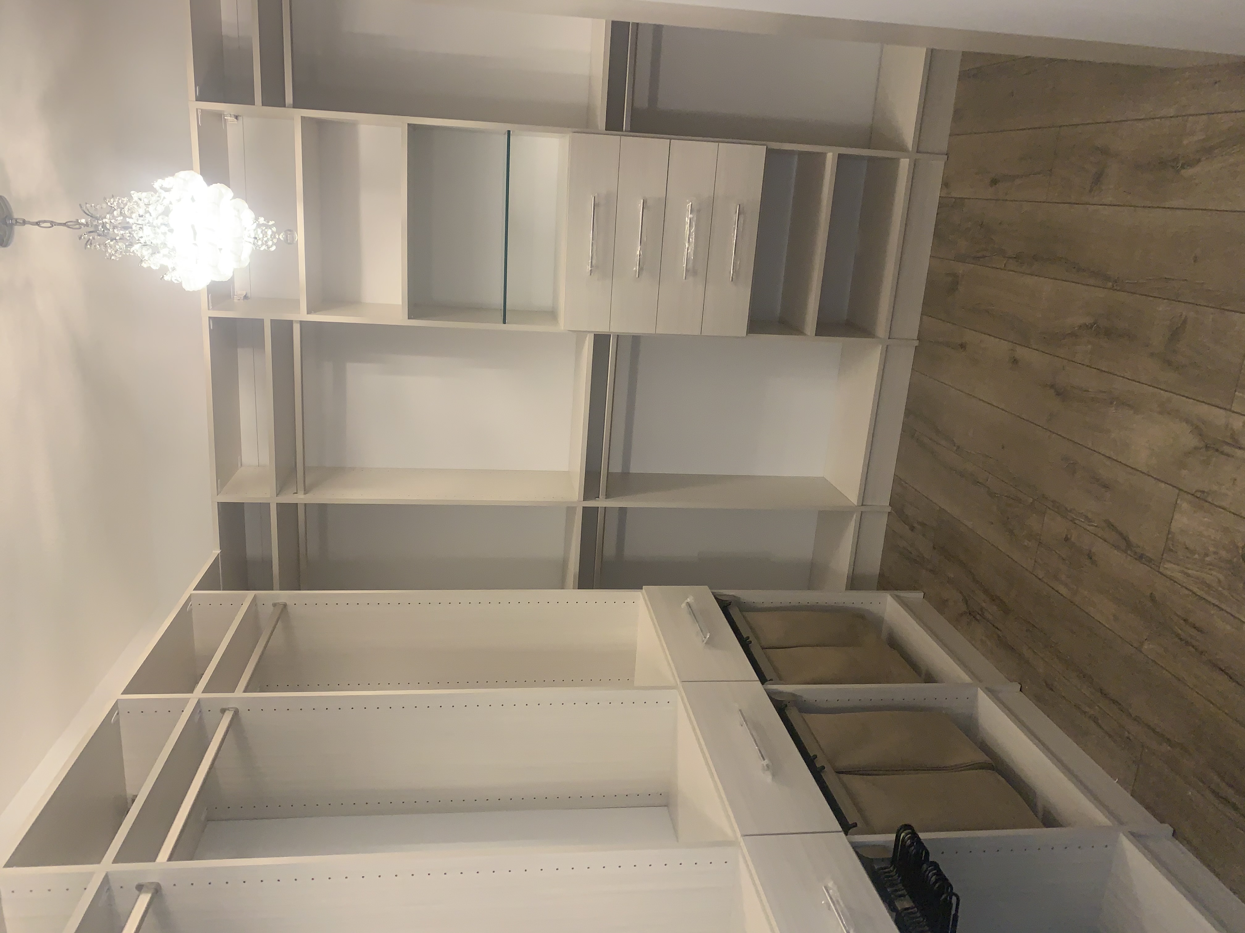 Shelving project in Edmonton