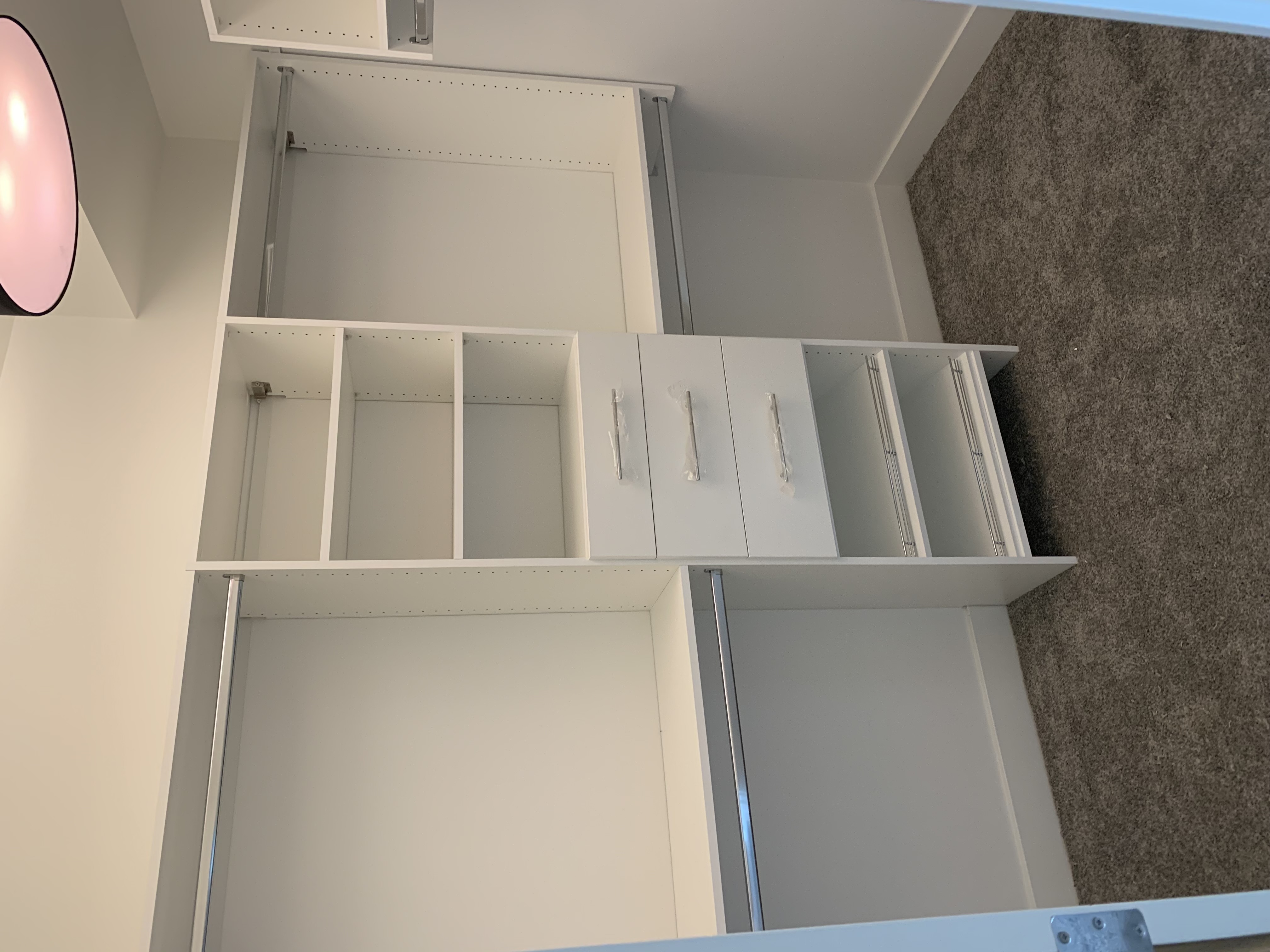 Shelving project in St. Albert