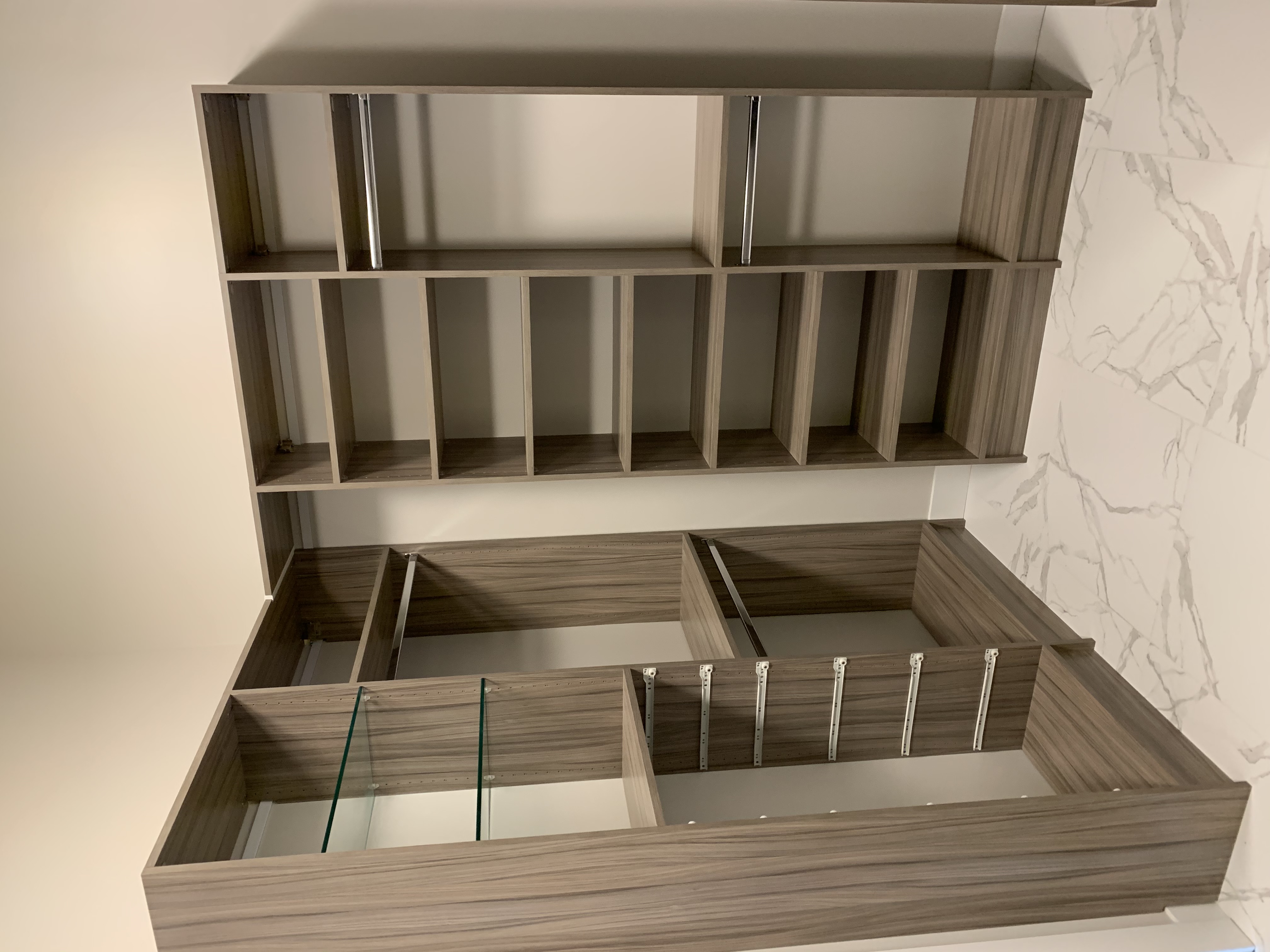 Shelving project in Edmonton