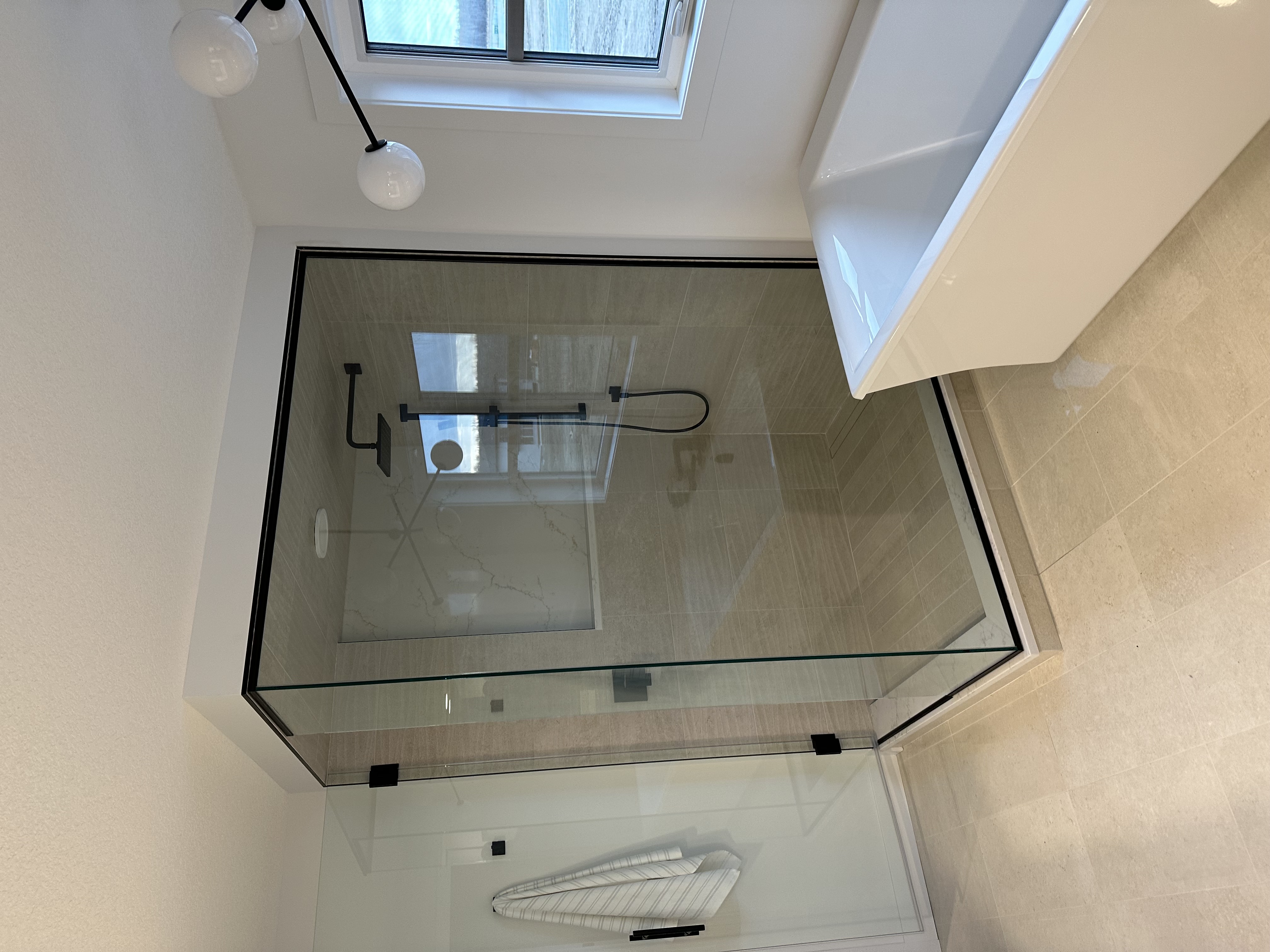 Shower project in Edmonton