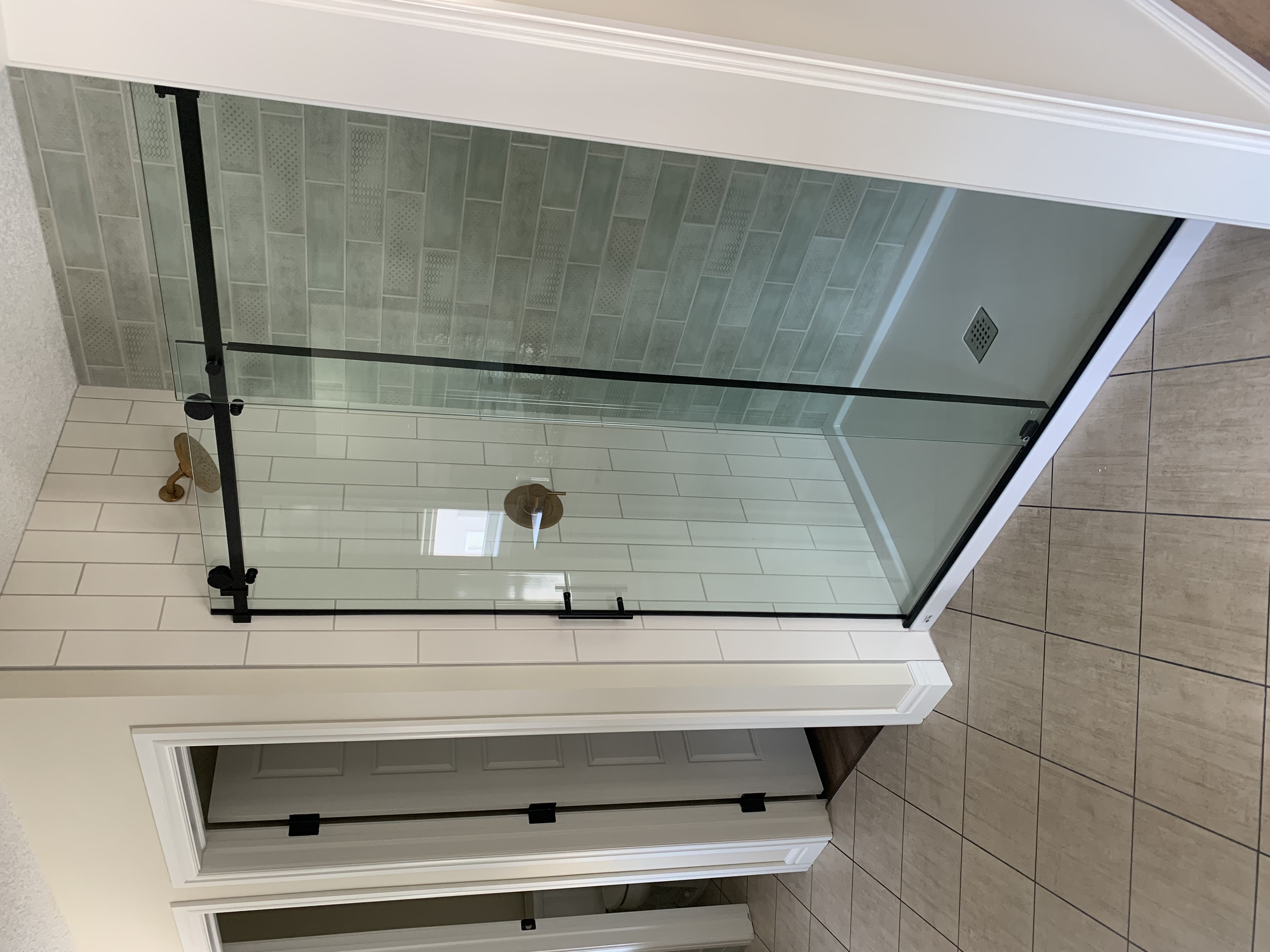 Shower project in Edmonton