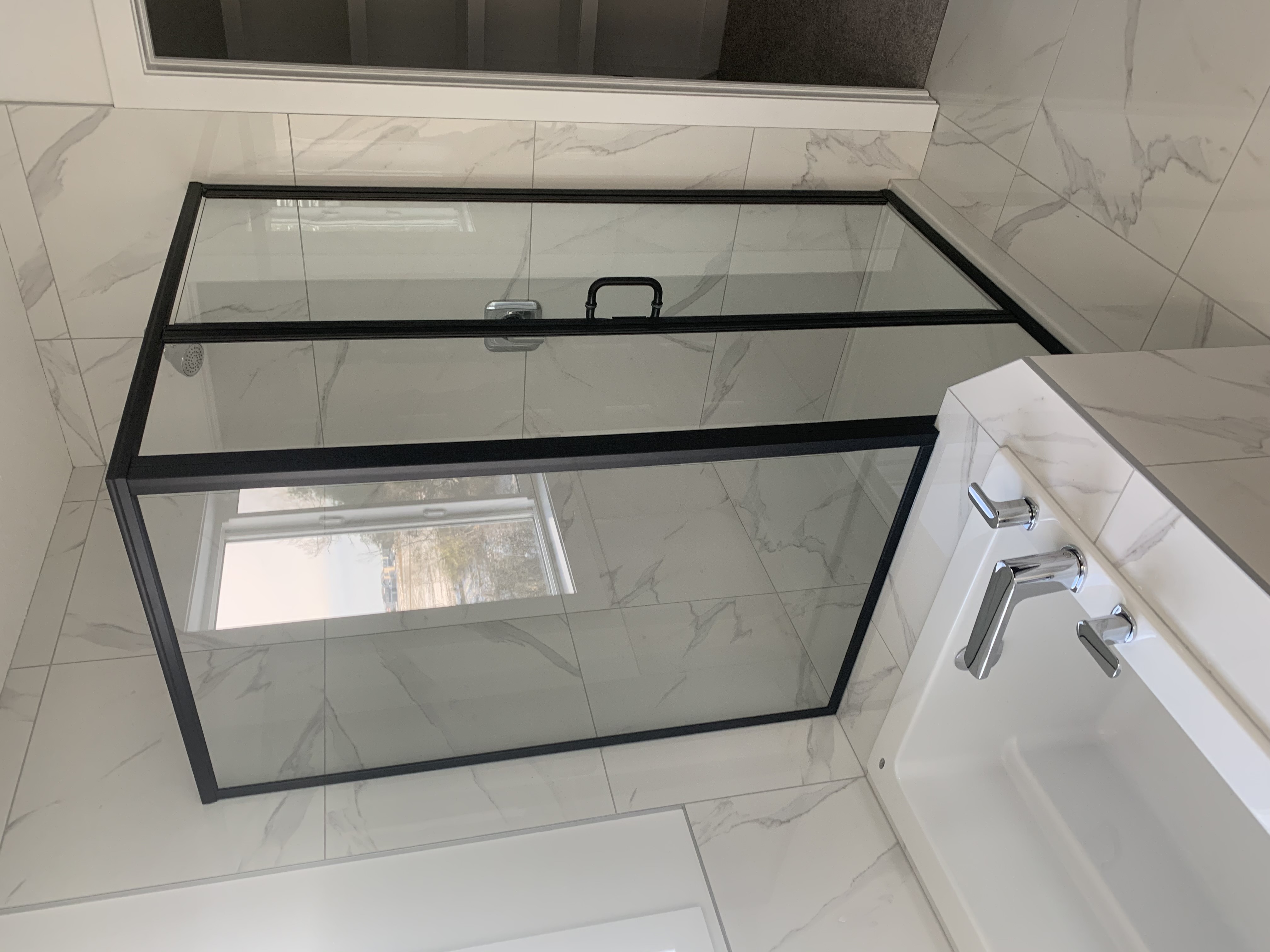 Shower project in Edmonton