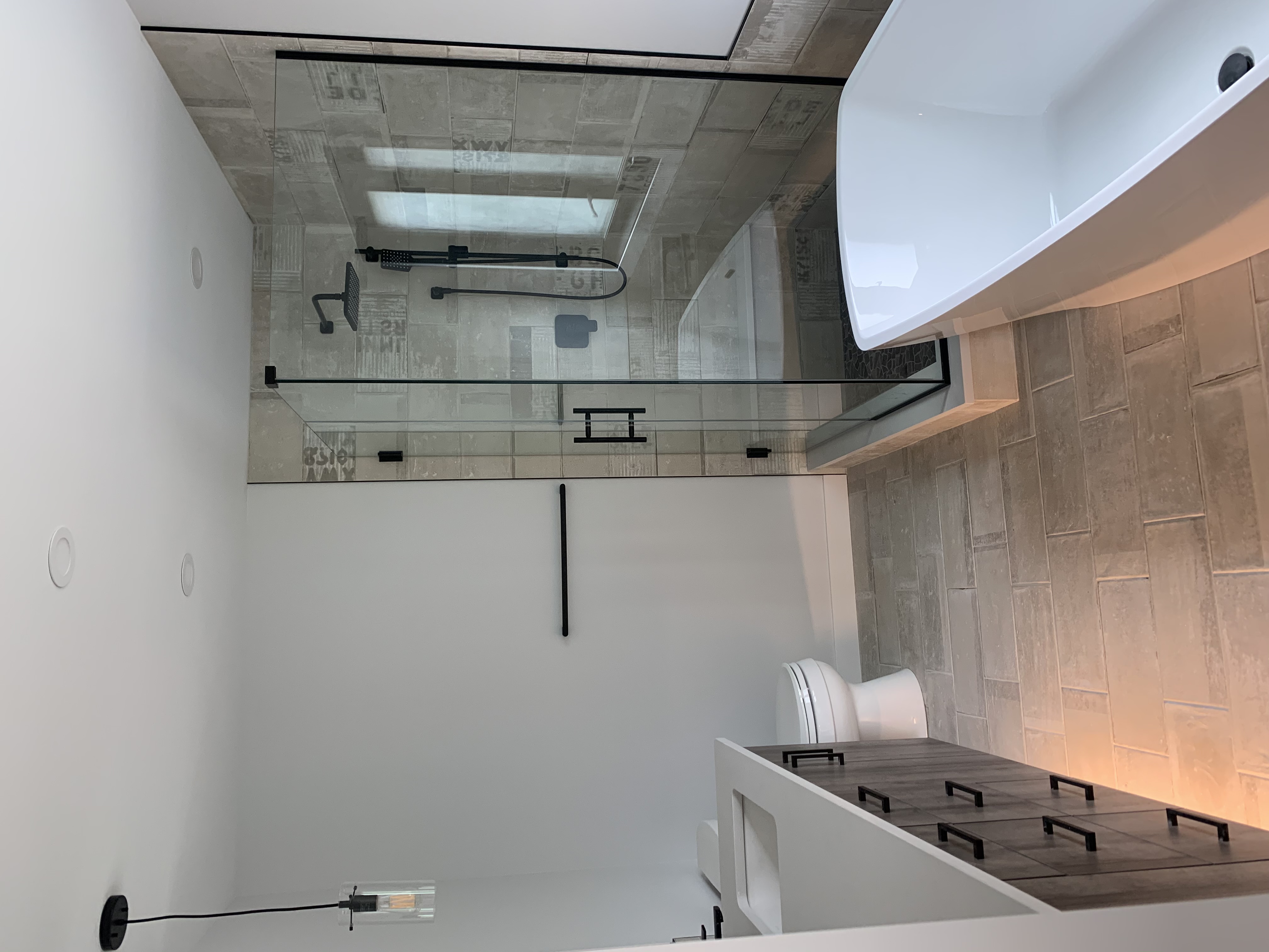 Shower project in Sherwood Park