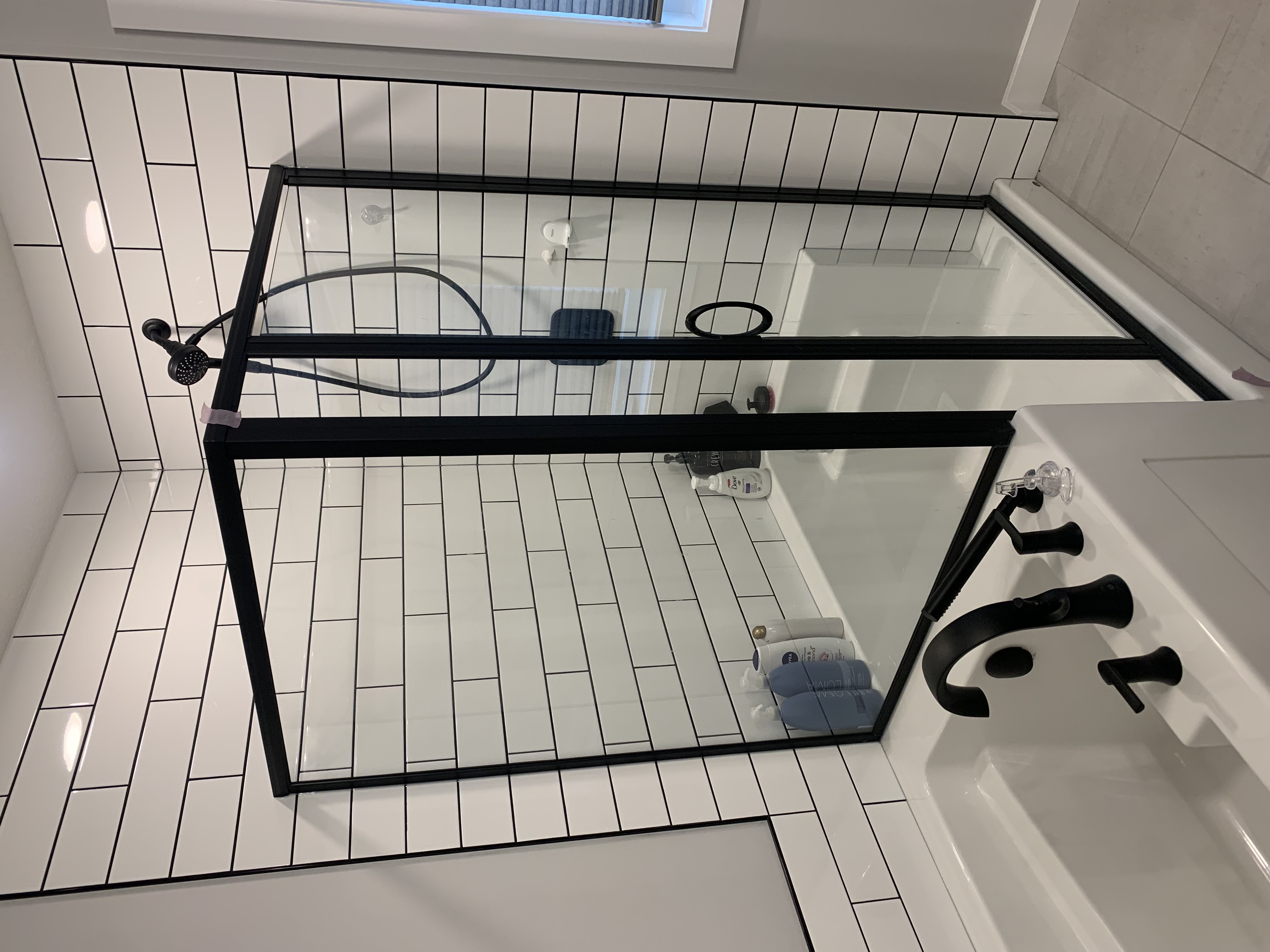 Shower project in Sherwood Park
