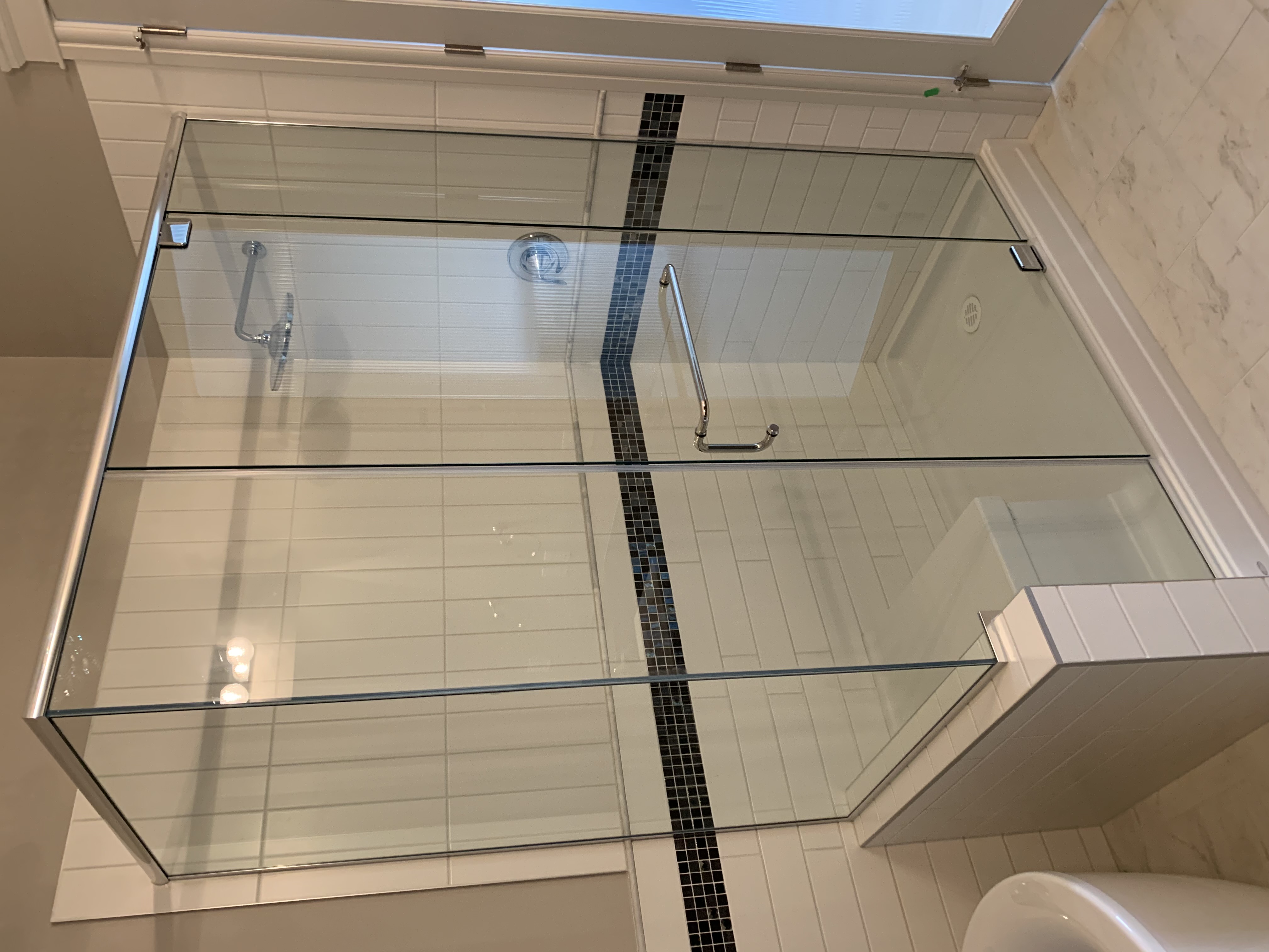 Shower project in Stony Plain